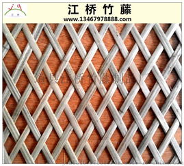 橋竹藤生態裝飾材料 定制工程竹編裝飾，打造綠色建筑美學